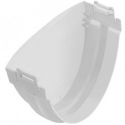 ЗАГЛУШКА ЖЕЛОБА ПВХ D115 (АЛЬТА ПРОФИЛЬ СТАНДАРТ)