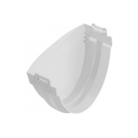 ЗАГЛУШКА ЖЕЛОБА ПВХ D115 (АЛЬТА ПРОФИЛЬ СТАНДАРТ)