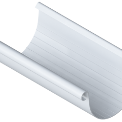 ЖЕЛОБ ВОДОСТОЧНЫЙ ПВХ D125 4,0 (АЛЬТА ПРОФИЛЬ ЭЛИТ)