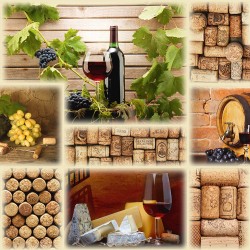 ПАНЕЛЬ ПВХ ВИННЫЙ ПОГРЕБОК (GRACE)