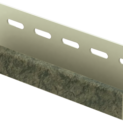 J-планка ТАГАНАЙ ТАЕЖНЫЙ для «СТОУН ХАУС» 3,05м (U-Plast)