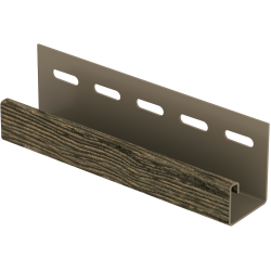 J-ПЛАНКА ЩЕПА МОЖЖЕВЕЛОВАЯ 3,05м ДЛЯ ФАСАДНЫХ ПАНЕЛЕЙ ХОКЛА S-LOCK Ю-ПЛАСТ