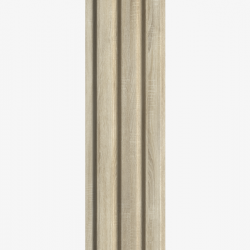 СТЕНОВАЯ ПАНЕЛЬ РЕЕЧНАЯ МДФ ДУБ СОНОМА BEATS STANDART (STELLA)