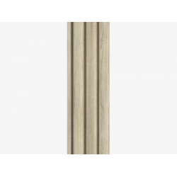 СТЕНОВАЯ ПАНЕЛЬ РЕЕЧНАЯ МДФ ДУБ СОНОМА BEATS STANDART (STELLA)