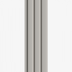 СТЕНОВАЯ ПАНЕЛЬ РЕЕЧНАЯ МДФ SANDGRAU BEATS DE LUXE (STELLA)