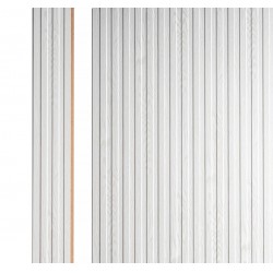 СТЕНОВАЯ ПАНЕЛЬ РЕЕЧНАЯ МДФ ЯСЕНЬ ПОРИСТЫЙ LIGHT (WANDERWELT)