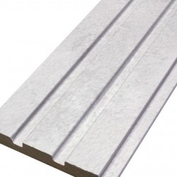 СТЕНОВАЯ ПАНЕЛЬ РЕЕЧНАЯ МДФ БЕТОН БЕЛЫЙ (WANDERPLAST)