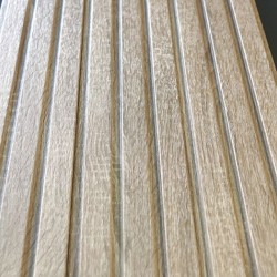 СТЕНОВАЯ ПАНЕЛЬ РЕЕЧНАЯ МДФ ДУБ НАТУРАЛЬНЫЙ (WANDERPLAST)