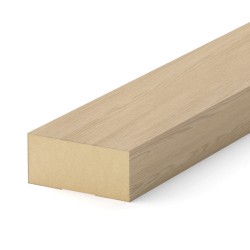 ИНТЕРЬЕРНАЯ РЕЙКА МДФ ДУБ СНЕЖНЫЙ МОДЕЛЬ-12 2,8м (STELLA)