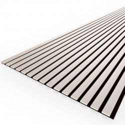 СТЕНОВАЯ ПАНЕЛЬ РЕЕЧНАЯ МДФ ЛИСТВЕННИЦА ЛАГЕРТА НА ВОЙЛОКЕ 2,7м (STELLA)