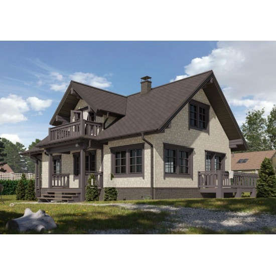 ФАСАДНАЯ ПАНЕЛЬ BURG ЦВЕТ ШЕРСТИ PREMIUM 1,072*0,472 (DOCKE)