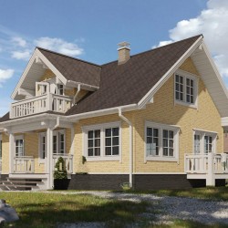 УГОЛ ДЕКОРАТИВНЫЙ FLEMISH ЖЕЛТЫЙ ЖЖЕНЫЙ PREMIUM 443мм (DOCKE)