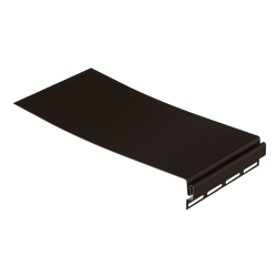 ОТКОС ШОКОЛАД 254мм 3,0м ДЛЯ ФАСАДНЫХ ПАНЕЛЕЙ (DOCKE)