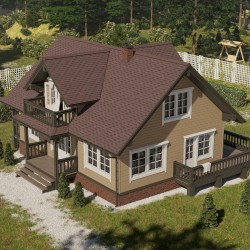 ГИБКАЯ ЧЕРЕПИЦА ГЕНУЯ ЗРЕЛЫЙ КАШТАН DOCKE-PIE PREMIUM