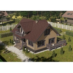 ГИБКАЯ ЧЕРЕПИЦА САППОРО ЗРЕЛЫЙ КАШТАН DOCKE-PIE LUX