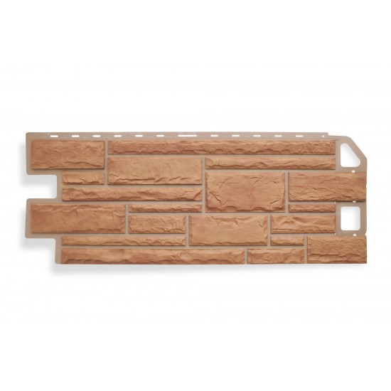 ФАСАДНАЯ ПАНЕЛЬ КАМЕНЬ БЕЖЕВЫЙ 1010х450мм АЛЬТА-ПРОФИЛЬ