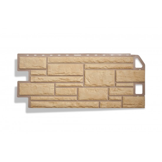 ФАСАДНАЯ ПАНЕЛЬ КАМЕНЬ ЖЕЛТЫЙ 1010х450мм АЛЬТА-ПРОФИЛЬ