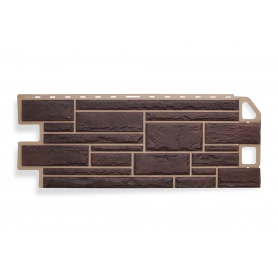 ФАСАДНАЯ ПАНЕЛЬ КАМЕНЬ ЖЖЕНЫЙ 1010х450мм АЛЬТА-ПРОФИЛЬ