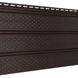 СОФФИТ КОРИЧНЕВЫЙ 3000х300мм Ю-ПЛАСТ