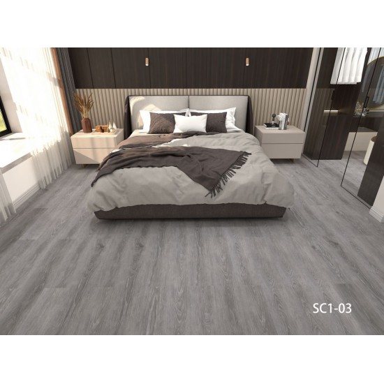 ВИНИЛОВЫЕ ПОЛЫ SPC ДУБ СИЛЬВЕРСАЙД SMART CHOICE 3.5мм микро-фаска V-4 (ASPENFLOOR)