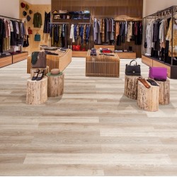 ВИНИЛОВЫЕ ПОЛЫ SPC ДУБ СВЕТЛЫЙ 42кл V4-фаска 3,5мм (CRONAFLOOR РФ)