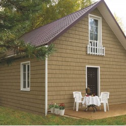 Сайдинг ЩЕПА НАТУРАЛЬНЫЙ ОРЕХ «ХОКЛА С-ЛОК» 2,0*0,206м (U-Plast)