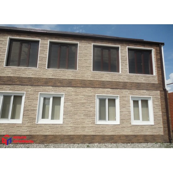 ФАСАДНАЯ ПАНЕЛЬ КАМЕНЬ СКАЛИСТЫЙ АЛЬПЫ КОМБИ 1100х430мм АЛЬТА-ПРОФИЛЬ