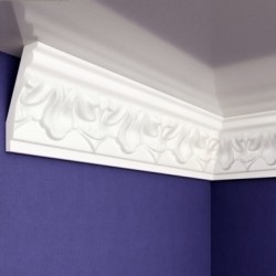 Плинтус потолочный С105/70 2м (СОЛИД)