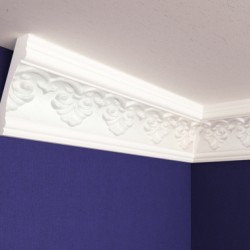 Плинтус потолочный С116/70 2м (СОЛИД)
