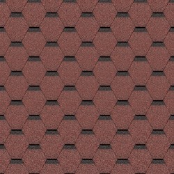 ГИБКАЯ ЧЕРЕПИЦА СОТА КРАСНАЯ DOCKE-PIE STANDART