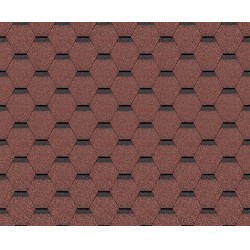 ГИБКАЯ ЧЕРЕПИЦА СОТА КРАСНАЯ DOCKE-PIE STANDART