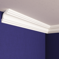 Плинтус потолочный С27/35 2м (СОЛИД)