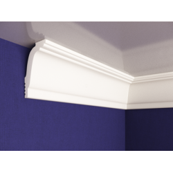 Плинтус потолочный С34/67 2м (СОЛИД)