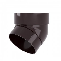 КОЛЕНО ТРУБЫ 72гр ПВХ D90 (GRAND-LINE КЛАССИКА; ДИЗАЙН)