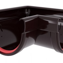 УГОЛ ЖЕЛОБА 90гр ПВХ D135 (GRAND-LINE ДИЗАЙН)