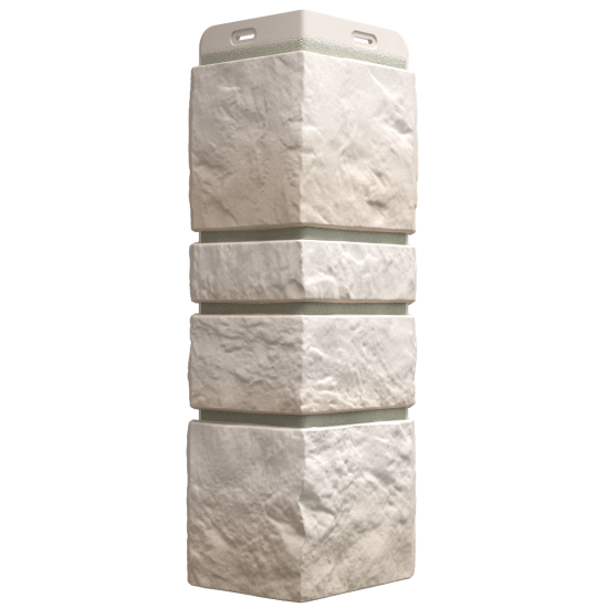 УГОЛ ДЕКОРАТИВНЫЙ BURG БЕЛЫЙ PREMIUM 472мм (DOCKE)