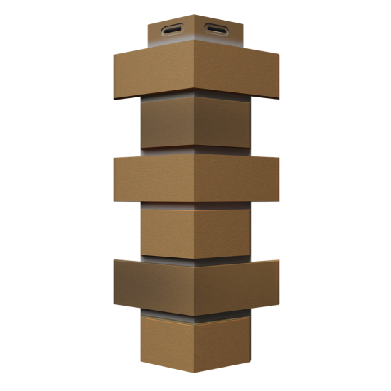 УГОЛ ДЕКОРАТИВНЫЙ FLEMISH КОФЕЙНЫЙ PREMIUM 443мм DOCKE