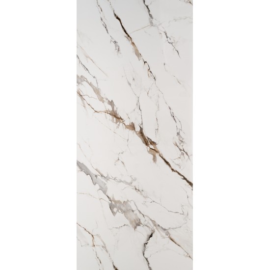 СТЕНОВАЯ ПАНЕЛЬ ГИБКИЙ МРАМОР ГЛЯНЦЕВЫЙ G-001 2,5мм 2,8*1,22м (АЛЬТАМОРЕ)