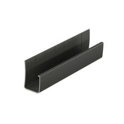 ГИБКИЙ J-ПРОФИЛЬ ШОКОЛАД 3,81м ДЛЯ САЙДИНГА (DOCKE)