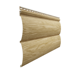 Cайдинг ЗРЕЛЫЙ КАШТАН БЛОК-ХАУС D4.7T 3,6*0,24м DOCKE PREMIUM