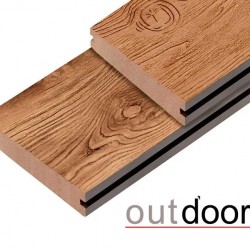 ТЕРРАСНАЯ ДОСКА ПОЛНОТЕЛАЯ ДПК NEVADA/CALIFORNIA ДУБ 3,0м (OUTDOOR)