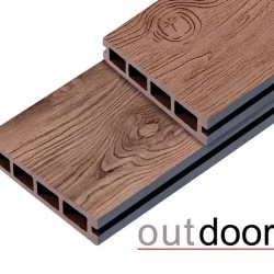 ТЕРРАСНАЯ ДОСКА ДПК NEVADA/CALIFORNIA BROWN КОРИЧНЕВАЯ МИКС 4,0м (OUTDOOR)