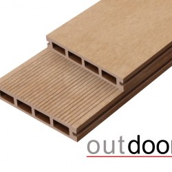 ТЕРРАСНАЯ ДОСКА ДПК ВЕЛЬВЕТ/ШЛИФОВАННАЯ ДУБ 4,0м (OUTDOOR)