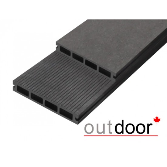 ТЕРРАСНАЯ ДОСКА ДПК ВЕЛЬВЕТ/ШЛИФОВАННАЯ ТЕМНО-КОРИЧНЕВАЯ 4,0м (OUTDOOR)