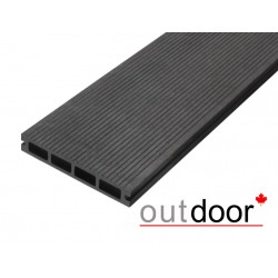 ТЕРРАСНАЯ ДОСКА ДПК ВЕЛЬВЕТ/ШЛИФОВАННАЯ ТЕМНО-КОРИЧНЕВАЯ 3,0м (OUTDOOR)