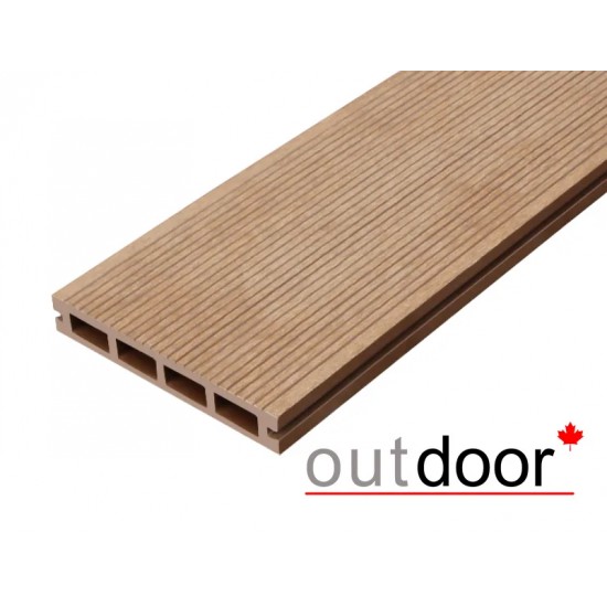 ТЕРРАСНАЯ ДОСКА ДПК ВЕЛЬВЕТ/ШЛИФОВАННАЯ ДУБ 4,0м (OUTDOOR)