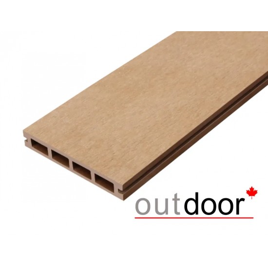 ТЕРРАСНАЯ ДОСКА ДПК ВЕЛЬВЕТ/ШЛИФОВАННАЯ ДУБ 4,0м (OUTDOOR)