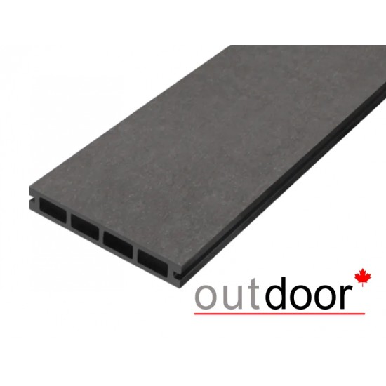 ТЕРРАСНАЯ ДОСКА ДПК ВЕЛЬВЕТ/ШЛИФОВАННАЯ ТЕМНО-КОРИЧНЕВАЯ 4,0м (OUTDOOR)