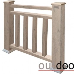 ОГРАЖДЕНИЕ ДПК "КЛАССИК ПЛЮС 1000*1000мм" STORM GREY (OUTDOOR)