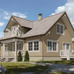 Cайдинг КРЕМ-БРЮЛЕ D4.5D 3,6*0,232м DOCKE PREMIUM